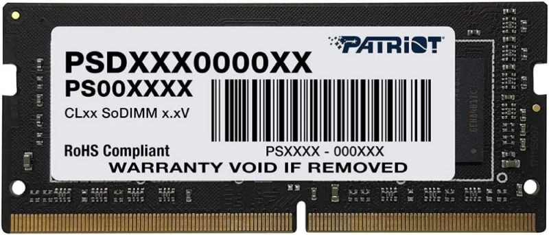 Patriot Atmintis (sodimm/ddr4/16 Gb/2400mhz/17cl/single)