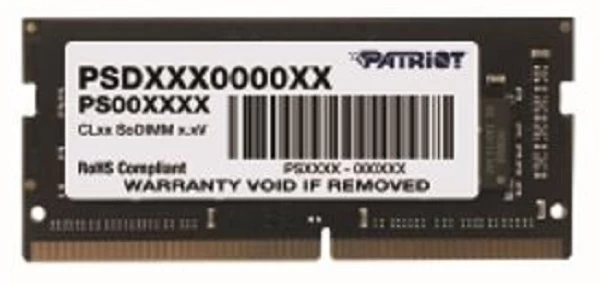Patriot Atmintis (sodimm/ddr4/32 Gb/3200mhz/22 Clcl/single)
