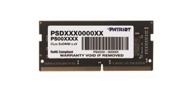 Patriot Atmintis (sodimm/ddr4/8 Gb/3200mhz/22 Clcl/single)