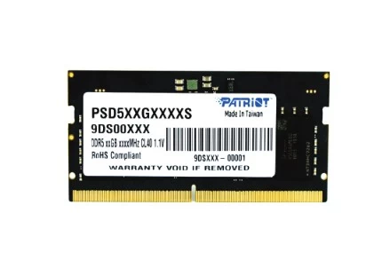 Patriot Atmintis (sodimm/ddr5/32 Gb/4800mhz/1.1v/40cl/single)