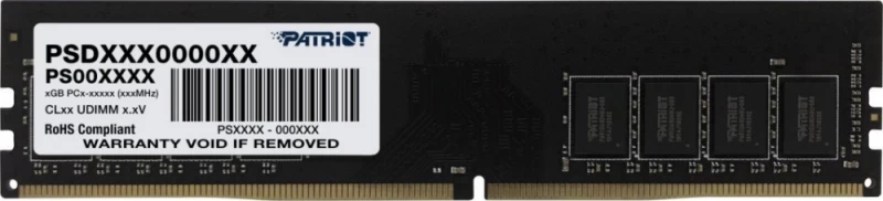 Patriot Atmintis (udimm/ddr4/8 Gb/3200mhz/22cl/single)