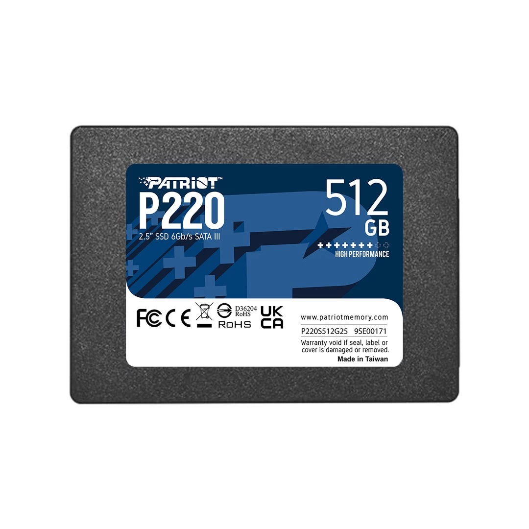 Patriot Memory P220 512GB 2.5 Serial ATA III