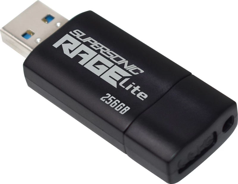 Patriot Supersonic Rage Lite 256 Gb Atmintinė (256 Gb / Juoda )