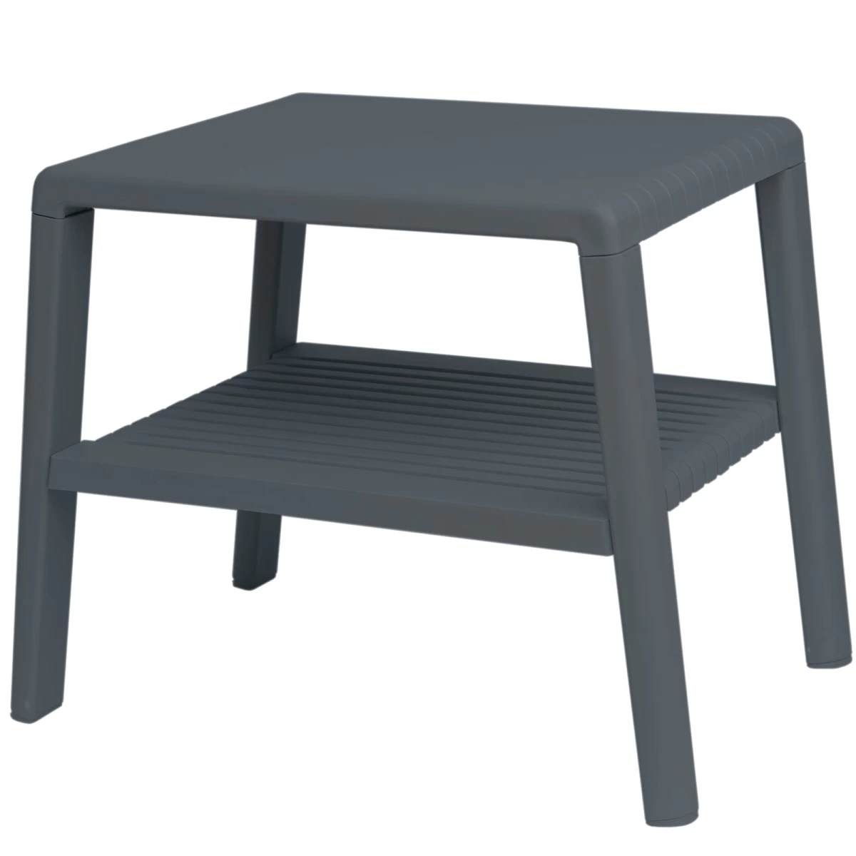 Patvarus Biliardo Staliukas Sodo Terasai Su Lentyna - Antracitas