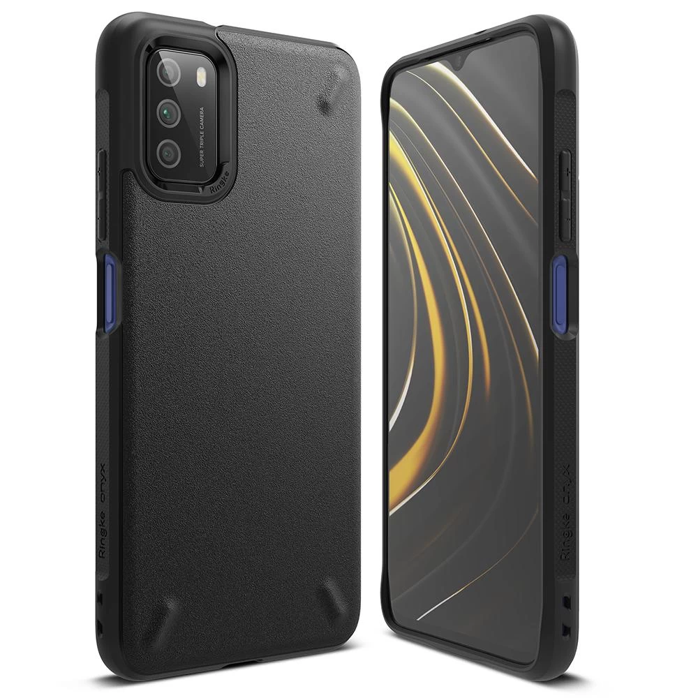 Patvarus Sustiprintas Dėklas Telefonui Xiaomi Poco M3 Onyx Juodas