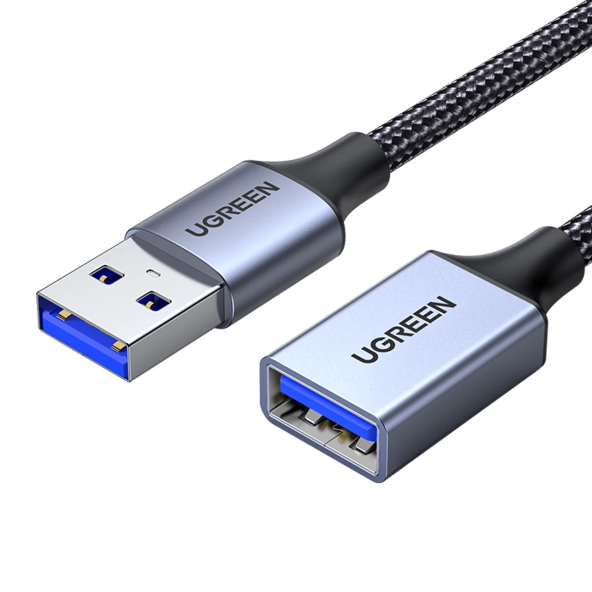 Patvarus Usb 3.0 5gb/s Kabelio Ilgintuvas 2 M Pilkos Spalvos