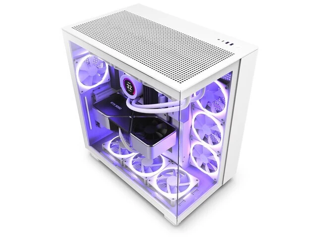 PC Case H9 Flow         with window white