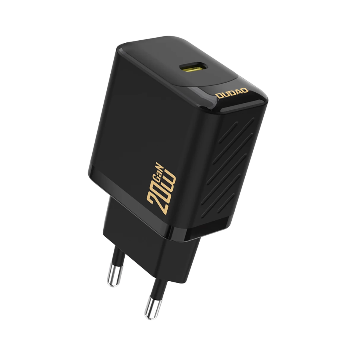 Pd20w Gan Usb-c Tinklo įkroviklis - Juodas