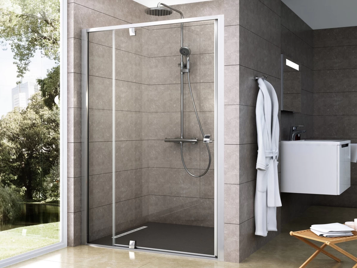 PDOP2-100 satinas+stiklas Transparent