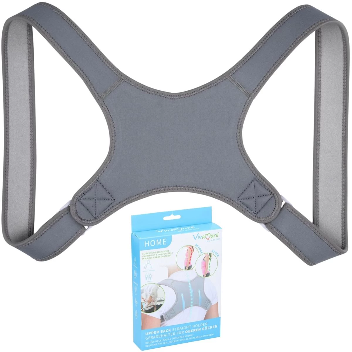 Pečių Nugaros Laikysenos Koordinatorius Pilka