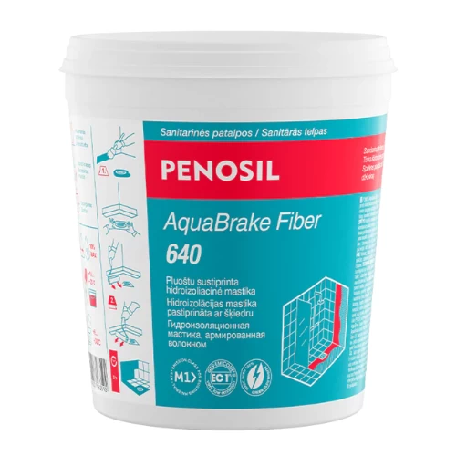 Hidroizoliacinė mastika PENOSIL AquaBrake Fiber 640 Hidroizoliacinė mastika PENOSIL AquaBrake Fiber 640