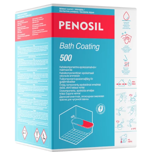 Atnaujinimo rinkinys ketaus voniai PENOSIL Bath Coating 500 Atnaujinimo rinkinys ketaus voniai PENOSIL Bath Coating 500