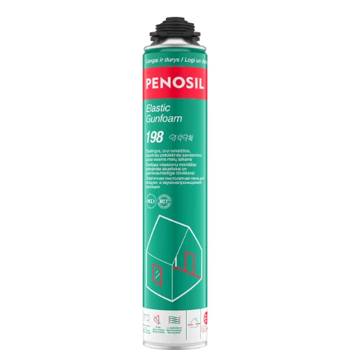Elastingos sandarinimo putos PENOSIL Elastic Gunfoam 198 Elastingos sandarinimo putos PENOSIL Elastic Gunfoam 198