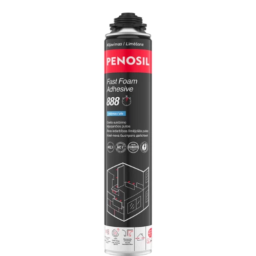 Greito sukibimo klijuojančios putos PENOSIL Fast Foam Adhesive 888 Greito sukibimo klijuojančios putos PENOSIL Fast Foam Adhesive 888