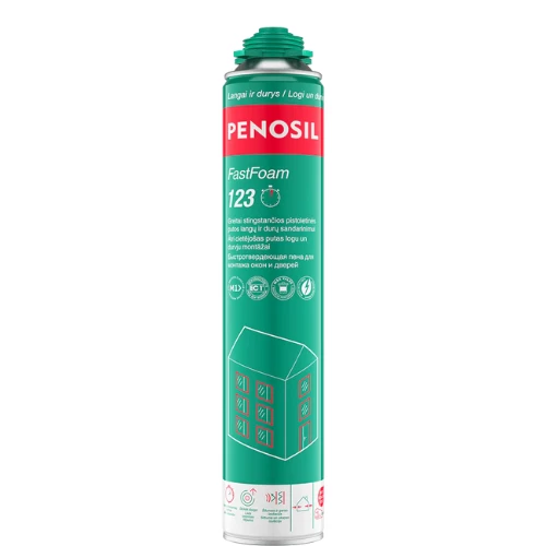 Greitai stingstančios sandarinimo putos PENOSIL FastFoam 123 Greitai stingstančios sandarinimo putos PENOSIL FastFoam 123
