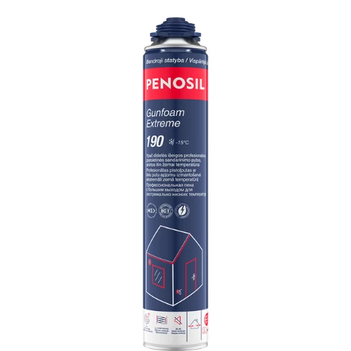 Žieminės montavimo putos PENOSIL Gunfoam Extreme 190 Žieminės montavimo putos PENOSIL Gunfoam Extreme 190