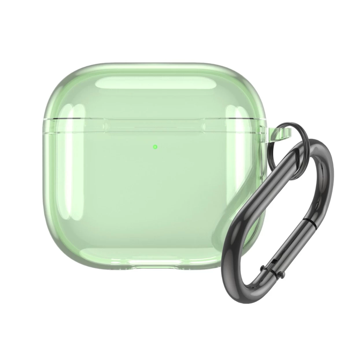 Permatomas Dėklas airpods 4 - Mėtų Spalvos