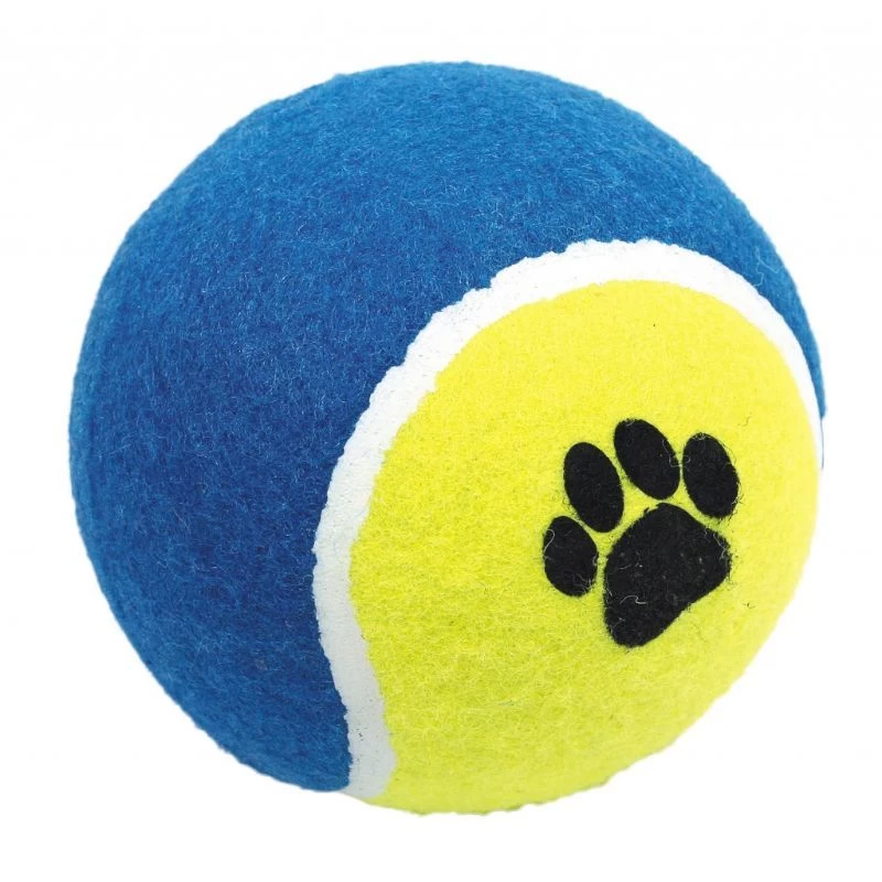 PET NOVA Tennis balls didelis kietas kamuolys 10cm (plūduriuoja) 2vnt, TENNIS-BALL-10