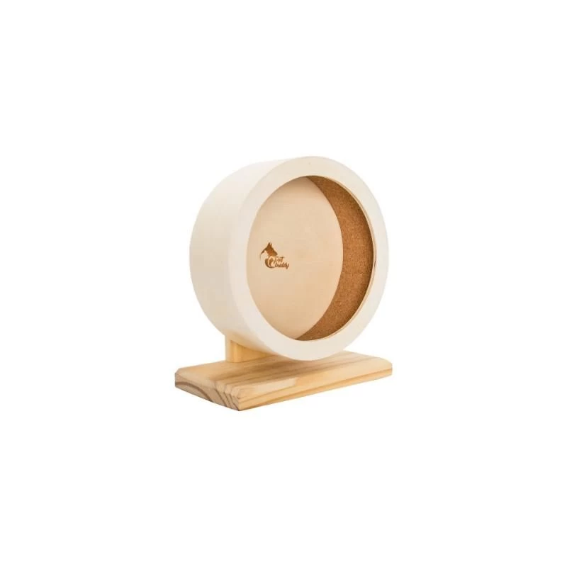 PETBUDDY Wooden medinis ratas graužikams 15cm, A64050