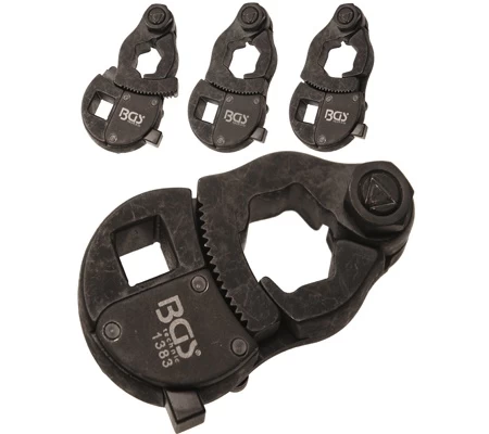 Peteliškės tipo raktas su terkšliniu mechanizmu  3/8, 17 - 24 mm (1383)
