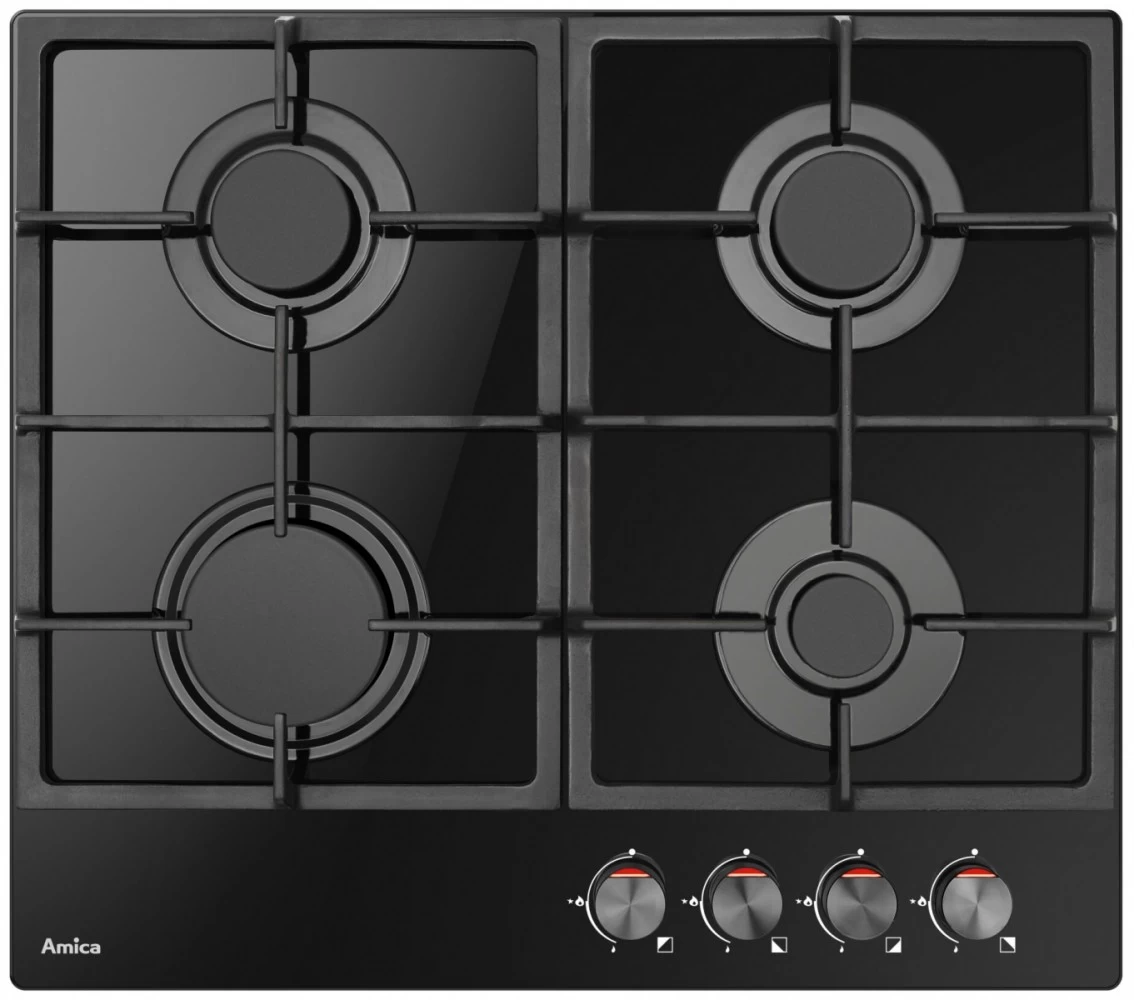 PGCA6100ApB Amica       gas on glass