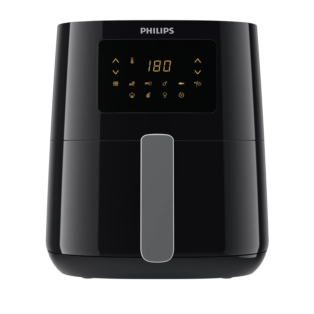 Philips Essential HD9252/70 fryer Single 4.1 L Stand-alone 1400 W Hot air fryer Black, Silver Philips Essential HD9252/70 fryer Single 4.1 L Stand-alone 1400 W Hot air fryer Black, Silver