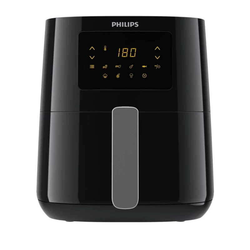 Philips ovi Mini Keptuvė Su Mažu Riebalų Kiekiu Hd9252/70 (4,1 L / 1400 W / Juoda )
