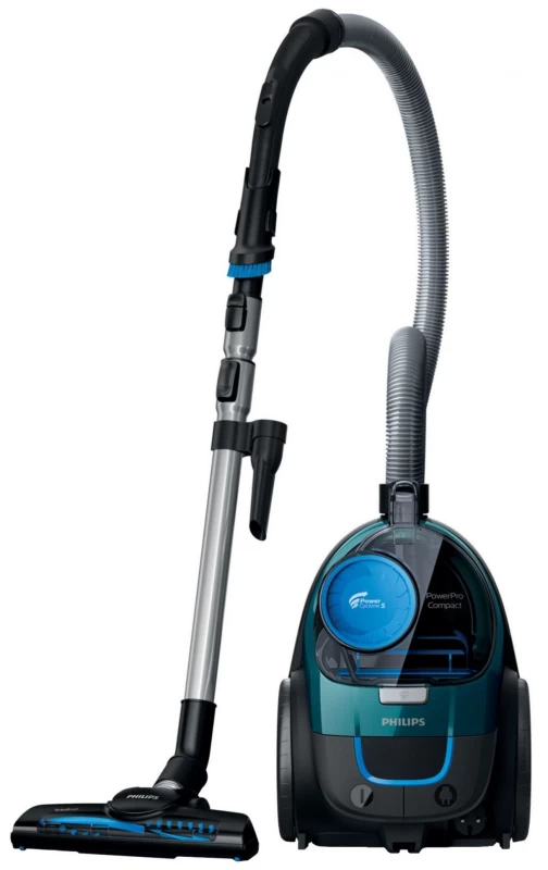 Philips Powerpro Compact Dulkių Siurblys Be Maišelio Fc9334/09 (900 W / Juoda Ir žalia )