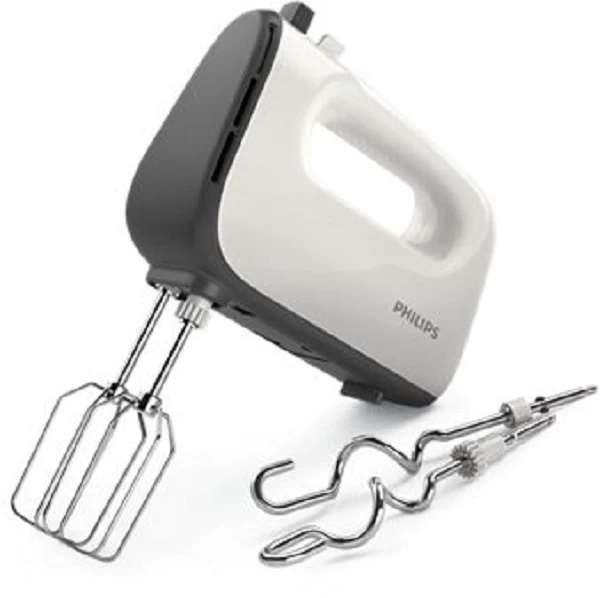 Philips Rankinis Maišytuvas Hr3741/00 (450 W / 3 L / Baltos Ir Pilkos Spalvos)
