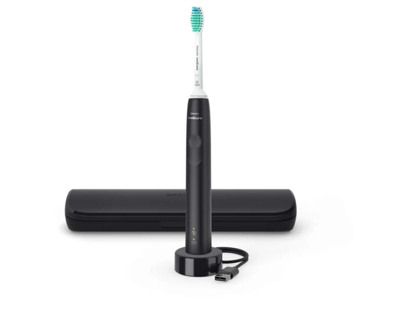 Philips Sonicare 3100 Serijos Elektrinis Dantų šepetėlis Hx3673/14 Black
