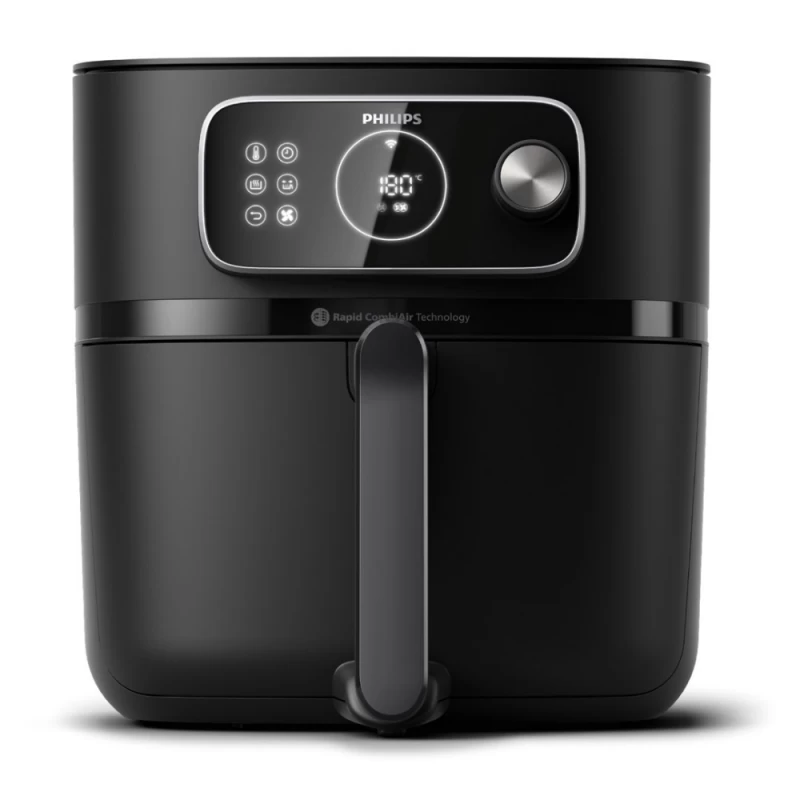 Philips Xxl Mažo Riebumo Keptuvė Hd9876/90 (2200 W / Juoda )