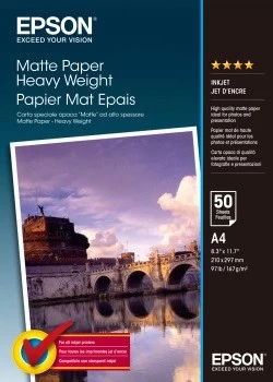 Photo Matte Paper     A4 50 sheets 167g/sqm