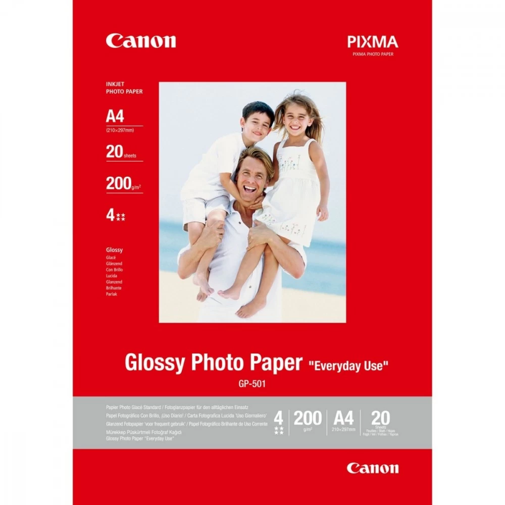 PHOTO PAPER GP501 A4    20 PCS. 0775B082