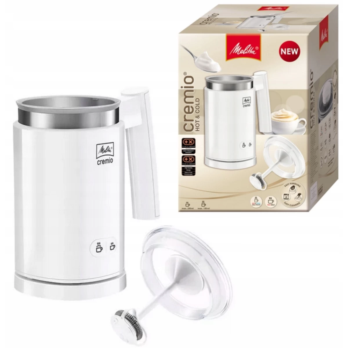 Pieno Putų Plakiklis Melitta Cremio 1014-01