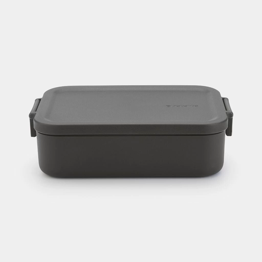 Pietų dėžutė Brabantia Make&amp;Take 1.1 L, tamsi pilka 202520