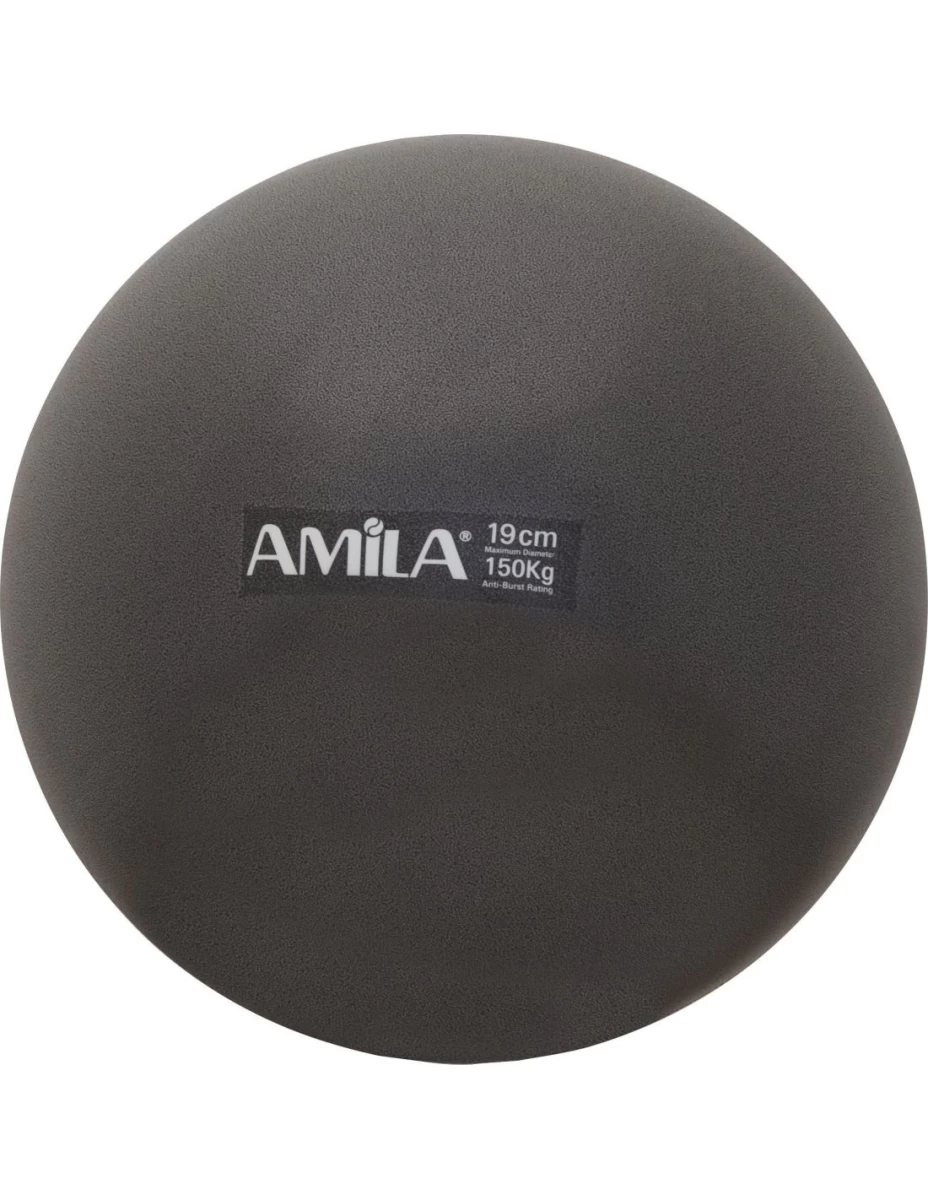 Pilatės kamuolys AMILA Pilates Ball 19cm Black Pilatės kamuolys AMILA Pilates Ball 19cm Black