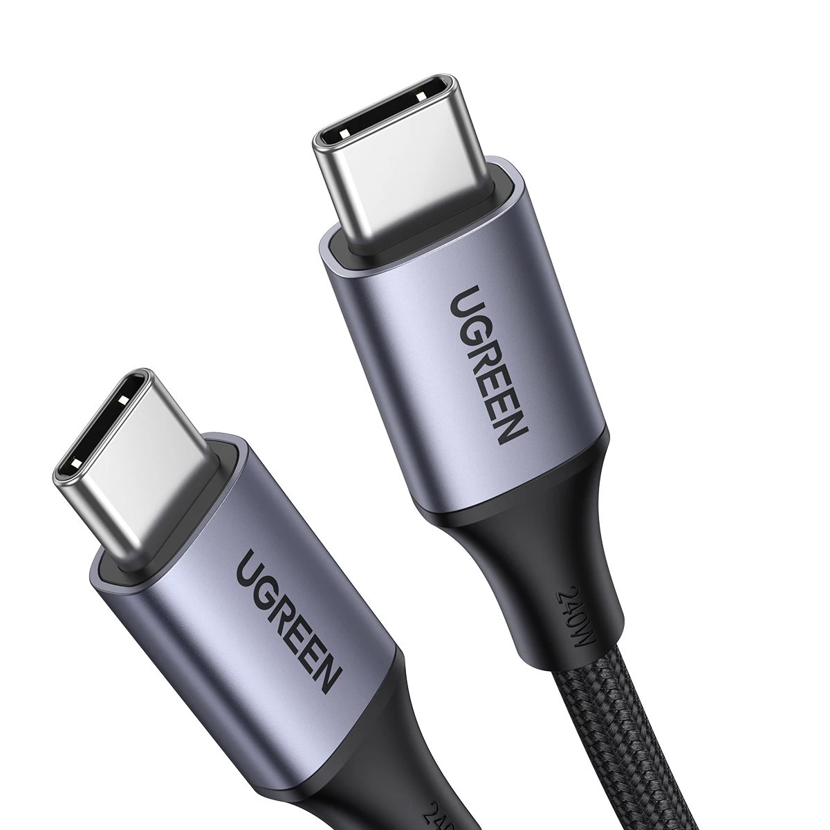 Pintas Kabelis Usb-c Power Delivery 240w 5a 2 M Pilkas