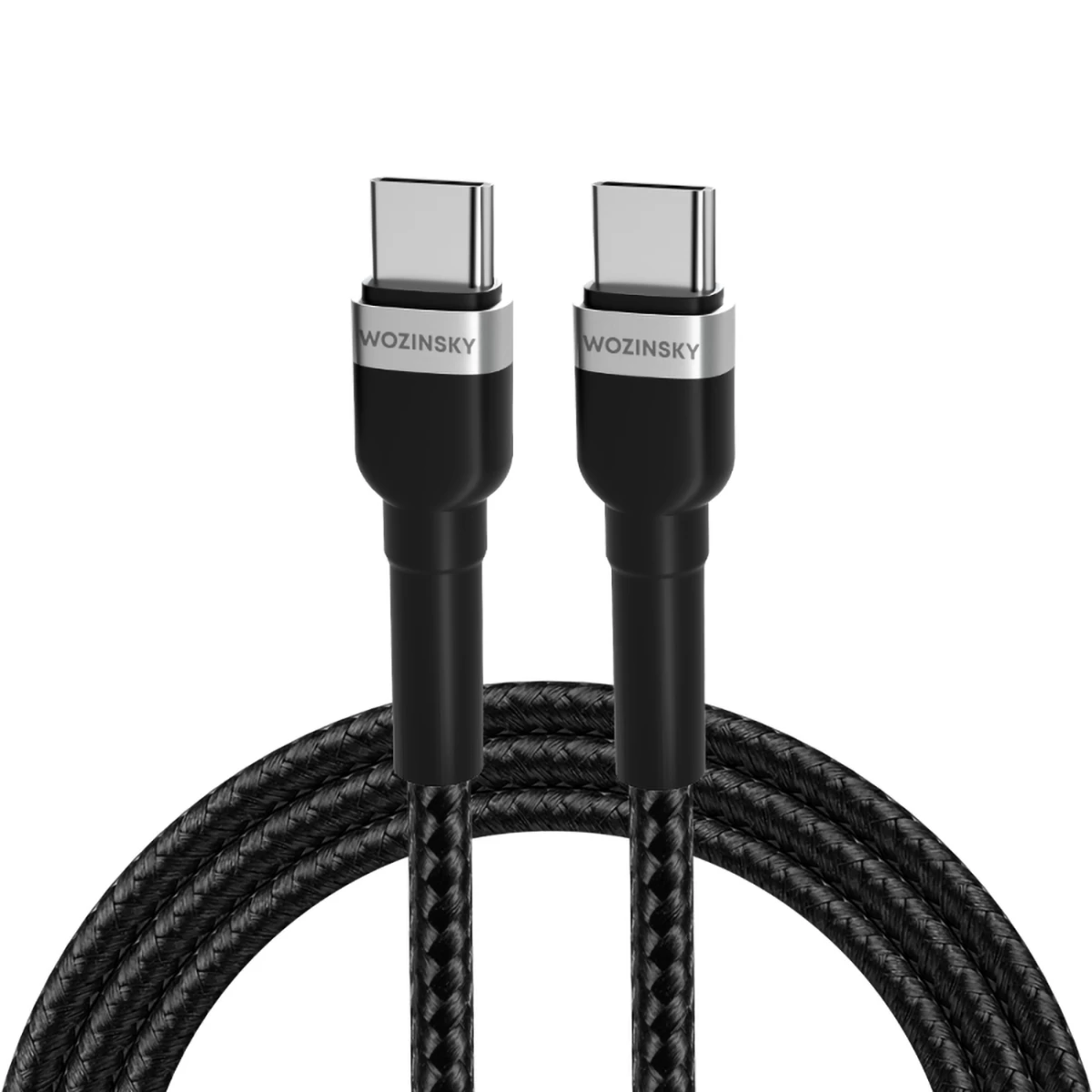 Pintas Kabelis Usb-c - Usb-c Pd 65w 2 M Juodas