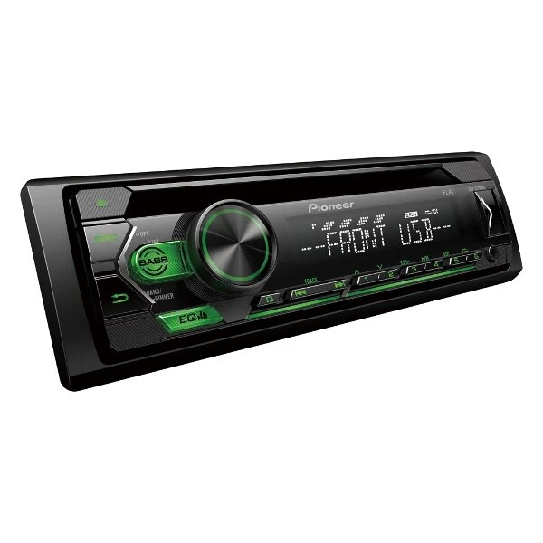 Pioneer, DEH-S120UBG CD RDS magnetola su USB, Aux įėjimu, FLAC