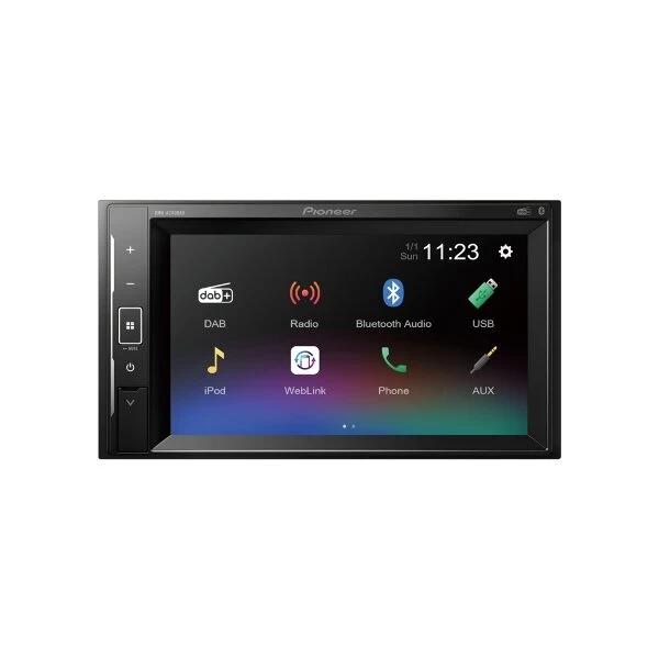 Pioneer, DMH-A240DAB grotuvas su 6.2 ekranu, iPod/iPhone Pioneer, DMH-A240DAB grotuvas su 6.2 ekranu, iPod/iPhone