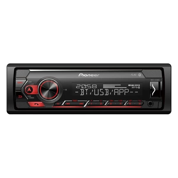 Pioneer, MVH-S420BT RDS magnetola su Bluetooth, USB ir iPod, Andr
