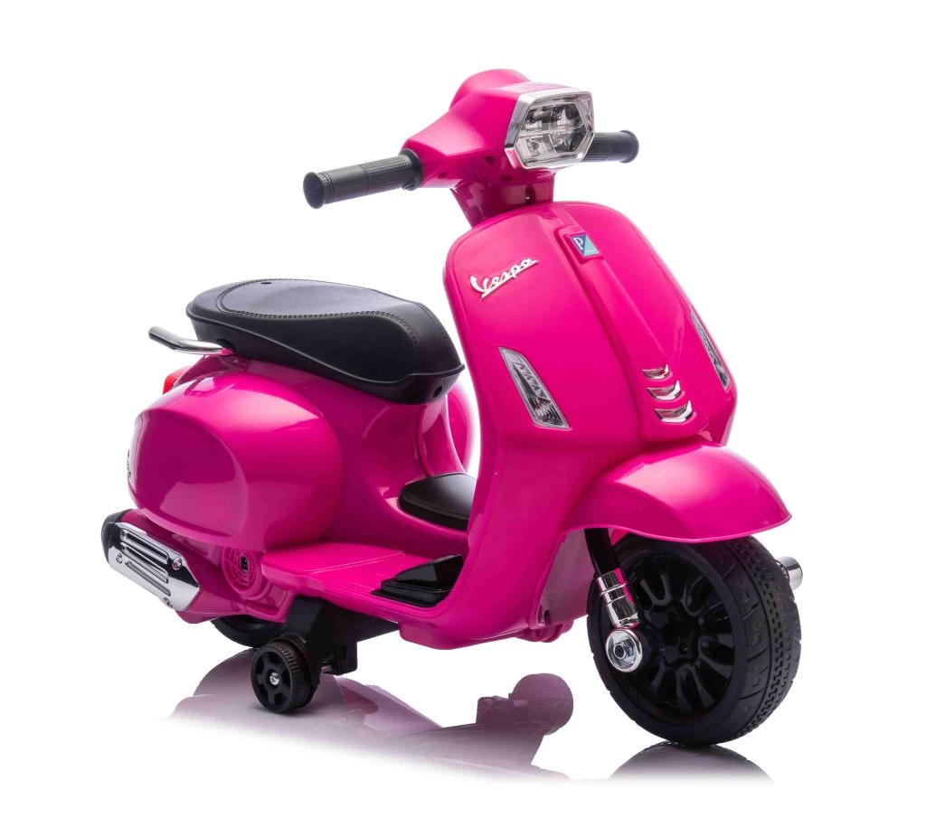 Pirmasis „vespa“ Akumuliatorinis Motoroleris Vaikams, Licencijuotas