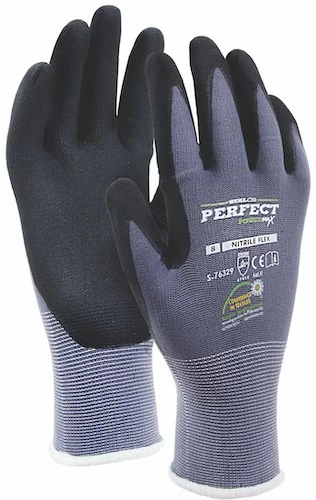 Pirštinės NITRILE FLEX 7 dydis Pirštinės NITRILE FLEX 7 dydis