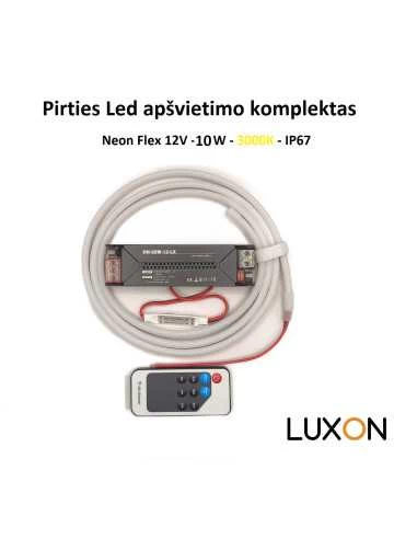 Pirties Led apšvietimo komplektas 3000K - IP67 - 3metrai