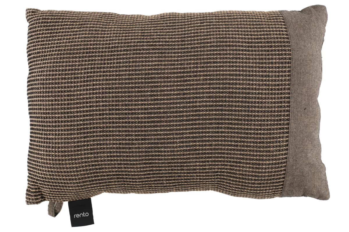 Pirties pagalvėlė Rento Kenno XL 50x33 cm, juoda/smėlio, 6410416342801