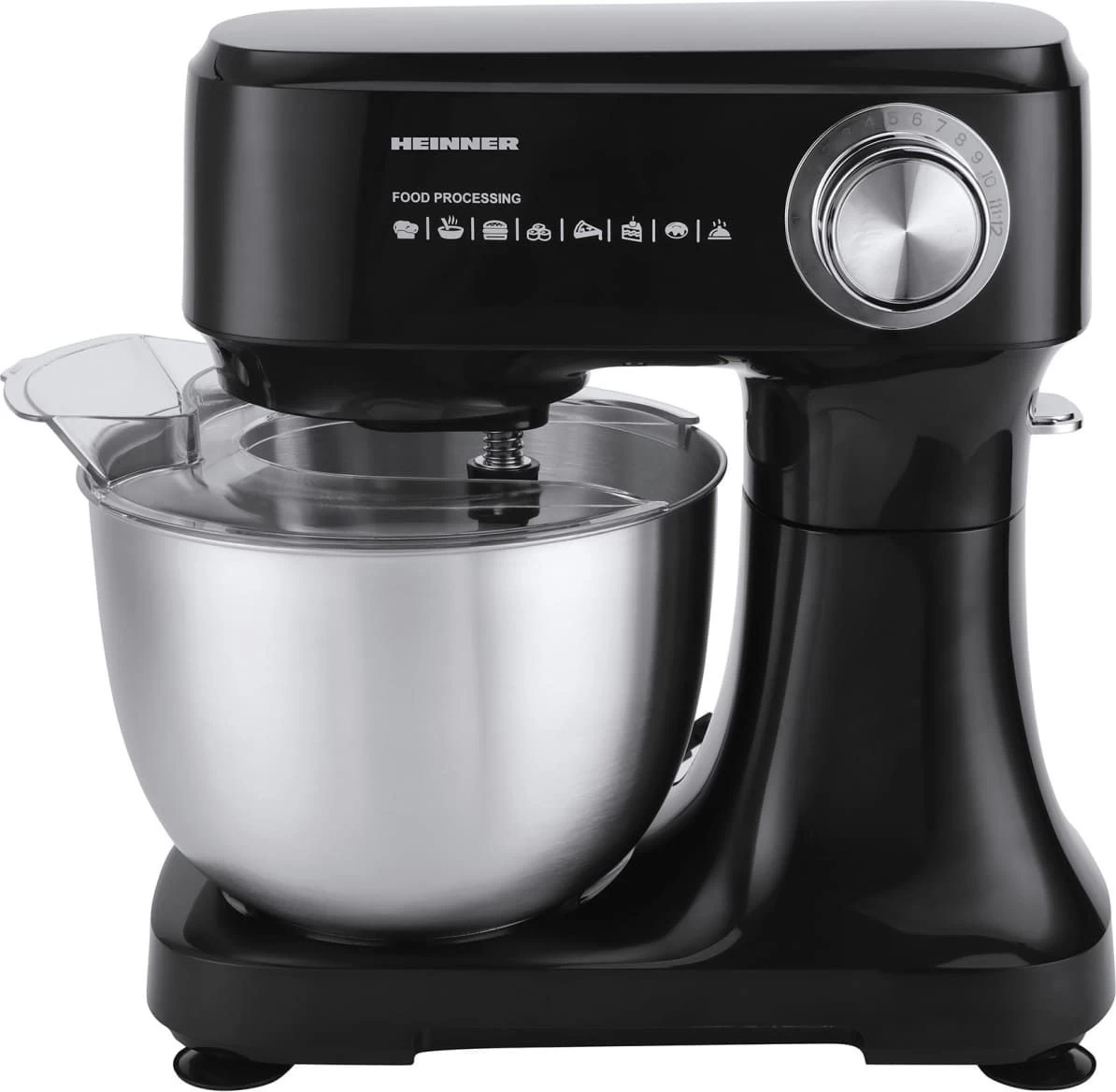 Planetinis maišytuvas 600W, 3.5L HPM-D750BK HEINNER