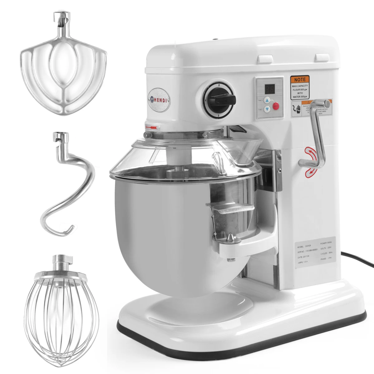 Planetinis Maišytuvas Kitchen Line 7l Hendi 222829 Planetinis Maišytuvas Kitchen Line 7l Hendi 222829