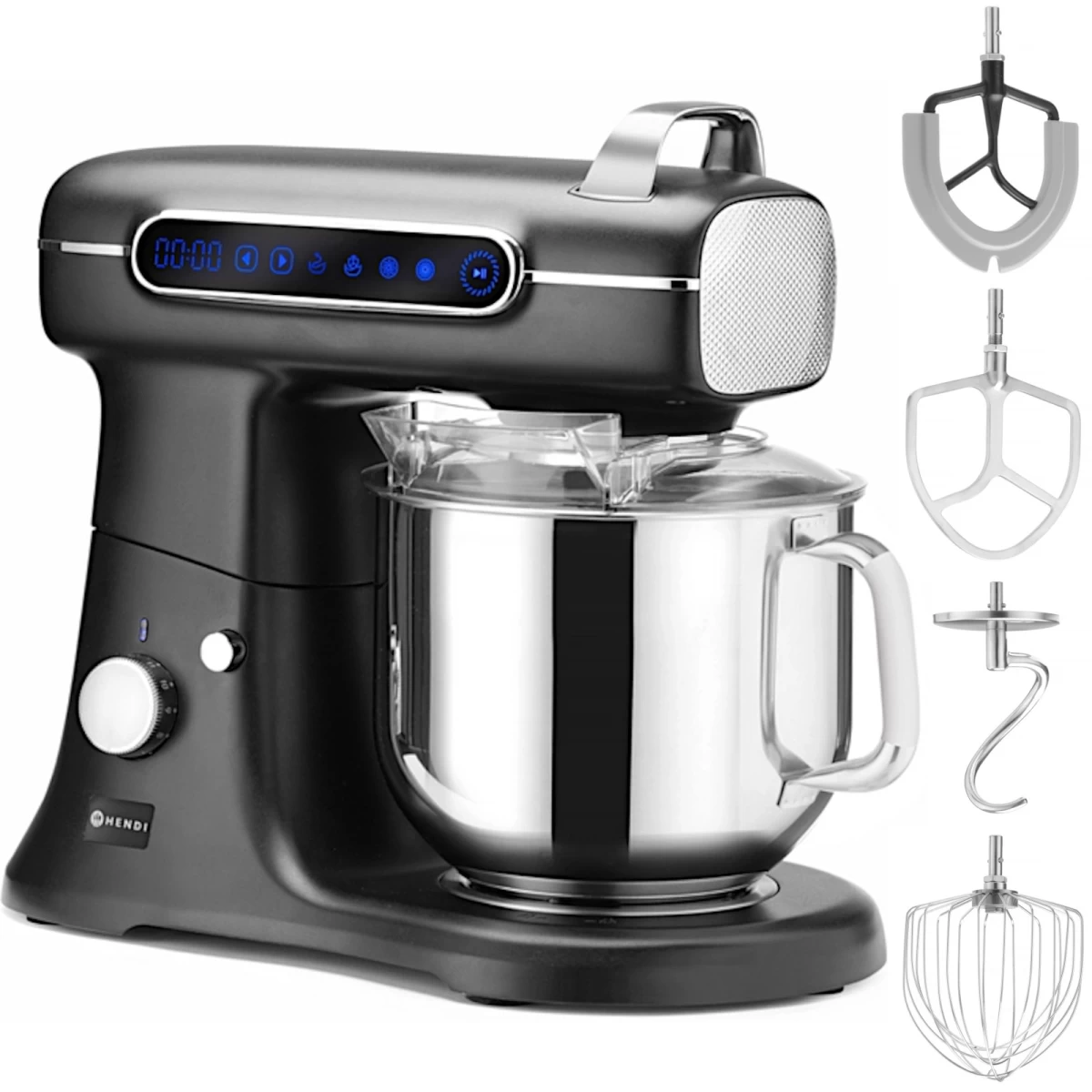 Planetinis Maišytuvas Konditerijos Gaminiams blackbolt 7 L 1500 W Juodos Spalvos - Hendi 221570 Planetinis Maišytuvas Konditerijos Gaminiams blackbolt 7 L 1500 W Juodos Spalvos - Hendi 221570