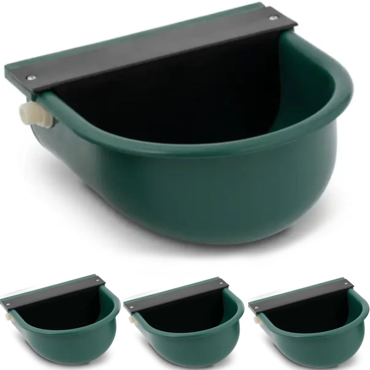 Plastikinis 2,8 L Gertuvė Galvijams - Rinkinys Iš 4 Vnt. Plastikinis 2,8 L Gertuvė Galvijams - Rinkinys Iš 4 Vnt.