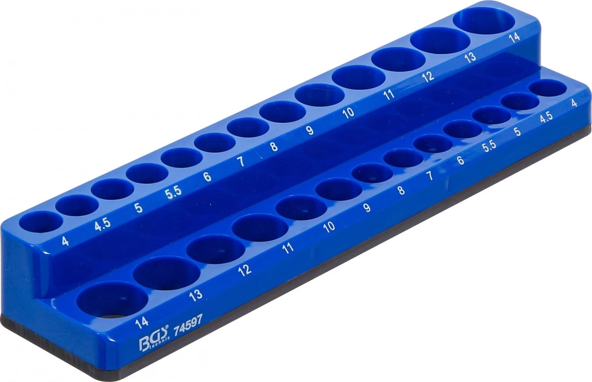 Plastikinis galvučių laikiklis | magnetinis | 6,3 mm (1/4) (74597)